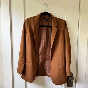Classy H&M Suit Blazer Jacket golden brown